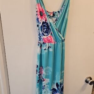 Floral Bl Dress